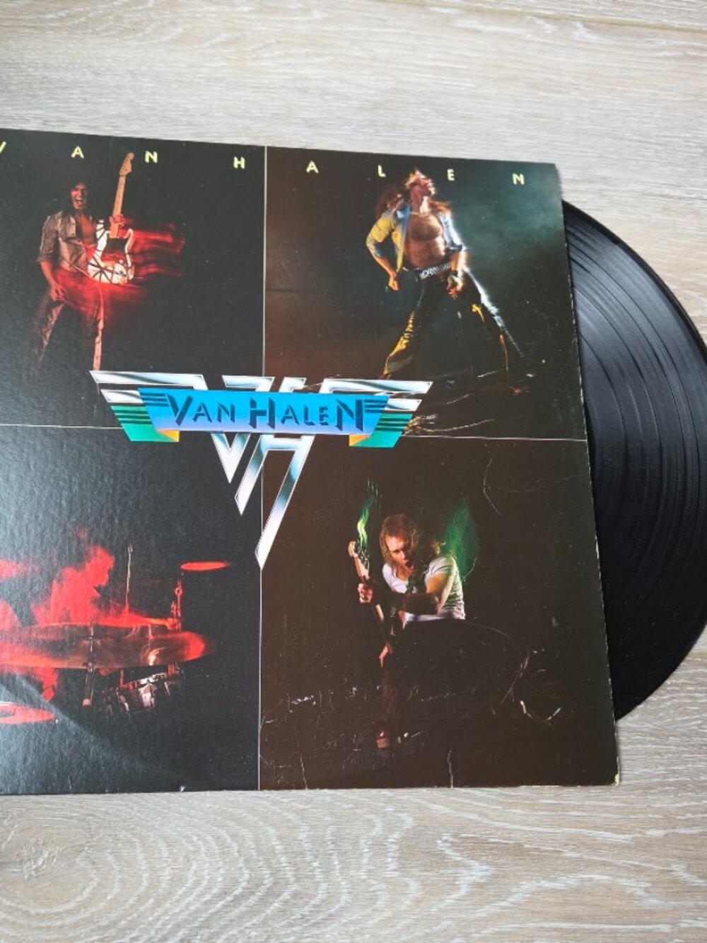 Vintage Van Halen Self-Titled Debut Vinyl LP (1978) Warner Bros BSK 3075 Hard Ro